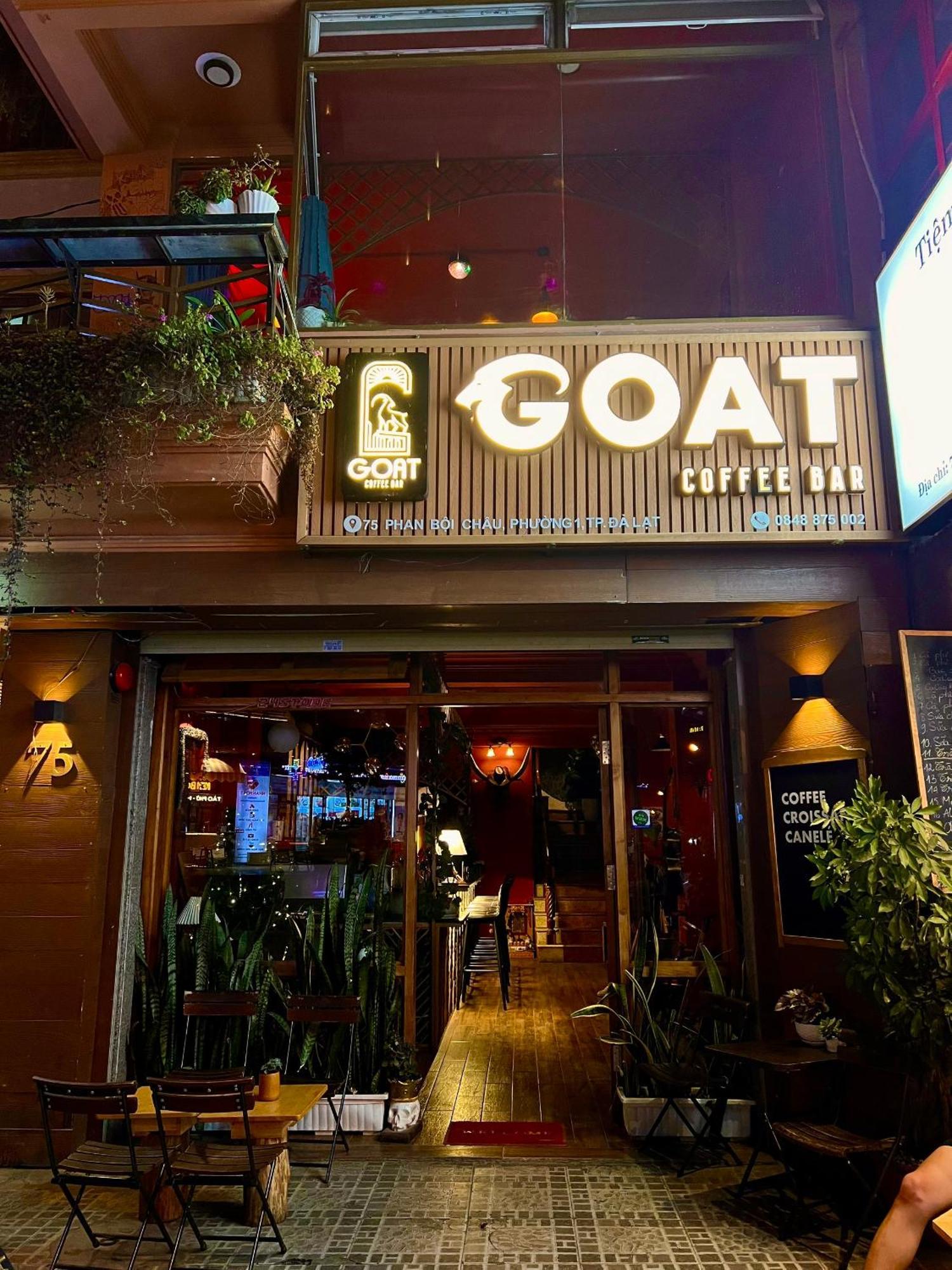 Goat Dalat- Central Hotel & Cafe Bar Exterior foto